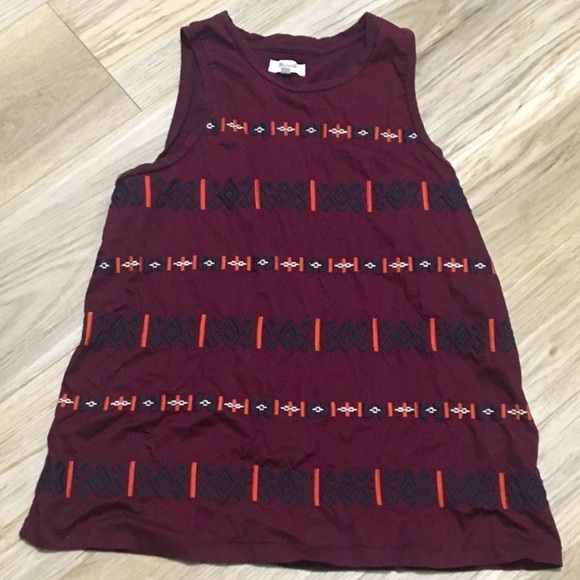 Madewell Tops - Madewell Embroidered Tank Top S